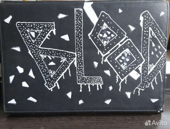 Кожаная папка для документов ручная работа