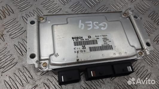 Блок управления двигателем peugeot 307 (GSE04PF01)
