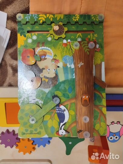 Бизборд, мяч(фитбол), всё в отличном состоянии