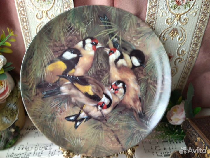 Тарелка Рандеву щеглов, Seltmann Weiden, Германия