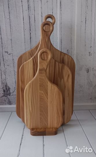 Доска кухонная, разделочные доски из ясеня набор