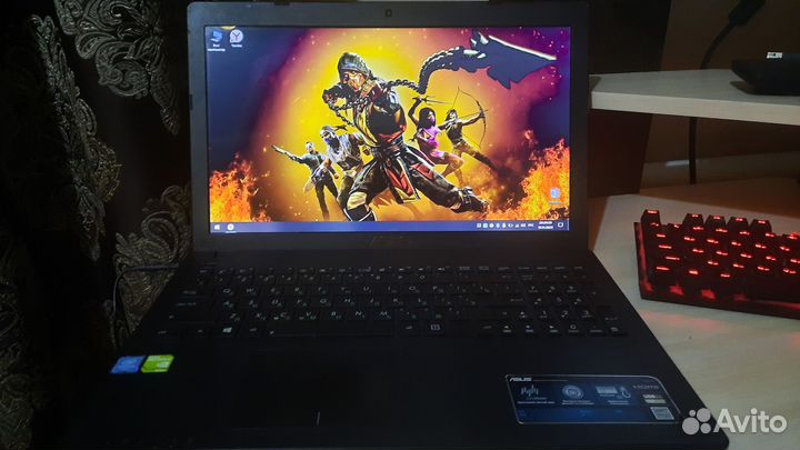 Игровой ноутбук GT920M/intel n3540/SSD