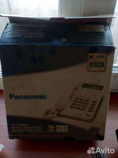 Стационарный телефон panasonic
