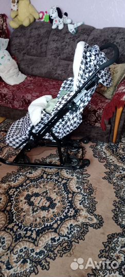 Санки коляска ника 7 5