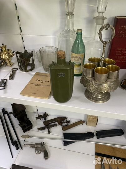 Фляжка немецкая старинная