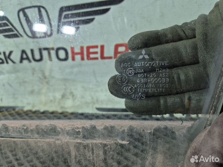 Стекло двери переднее левое Mitsubishi Lancer CX3A