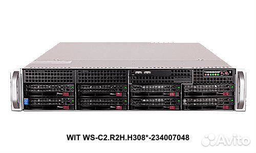 Сервер Supermicro WIT WS-C2.R2H.H308-234007048