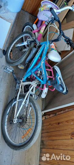 Детский велосипед бу колеса 20