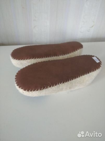 Тапочки валяные из овечьей шерсти