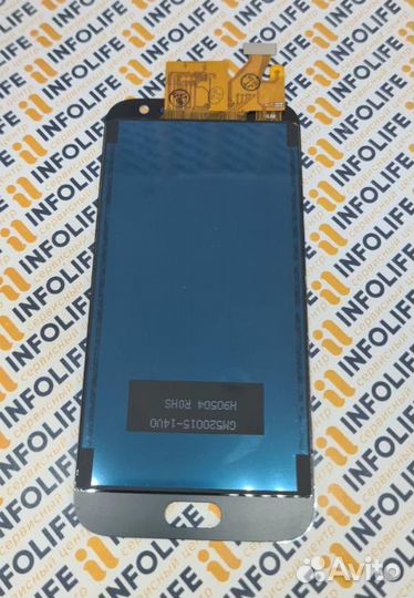 Дисплей для Samsung J530F в сборе Серебро - (TFT)