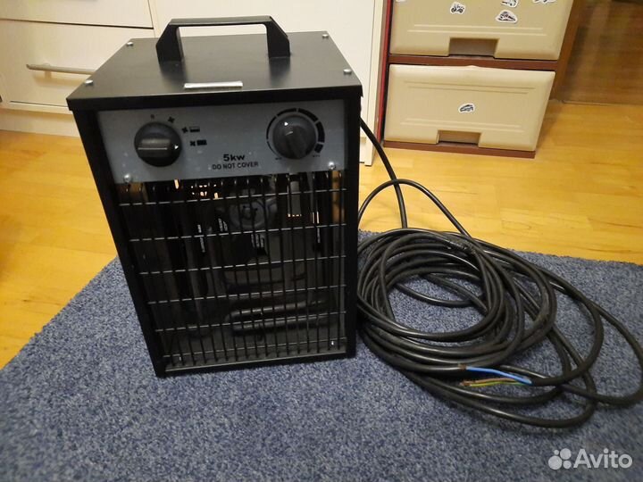 Электрическая тепловая пушка 5 кВт 380В