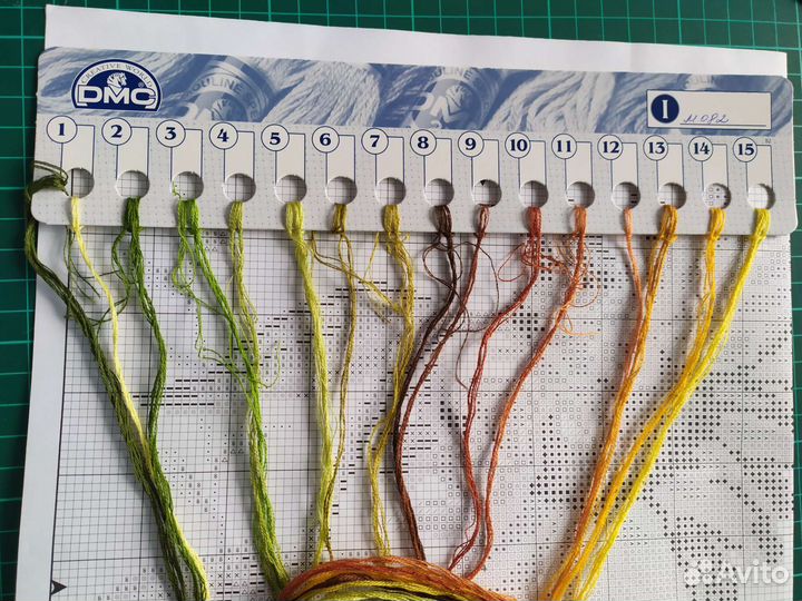 Набор для вышивания, RTO, Подсолнух, остатки