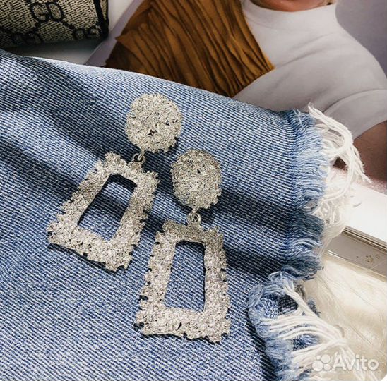 Серьги бижутерия