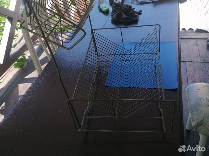 Сушилка для посуды металлическая настенная