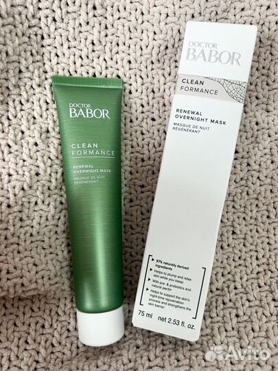 Babor renewal overnight mask 75 мл