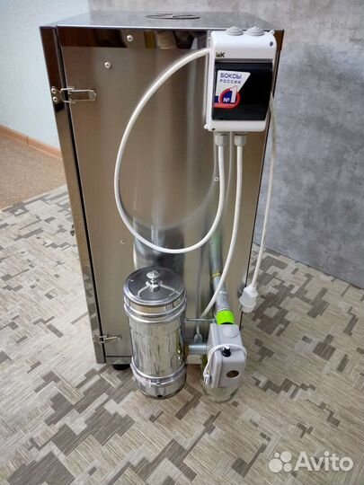 Коптильня из нержавейки с тэном