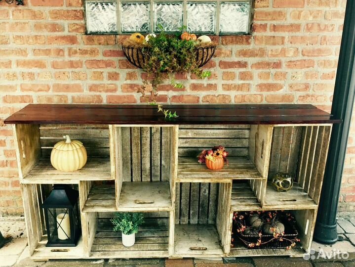 Тумба из ящиков