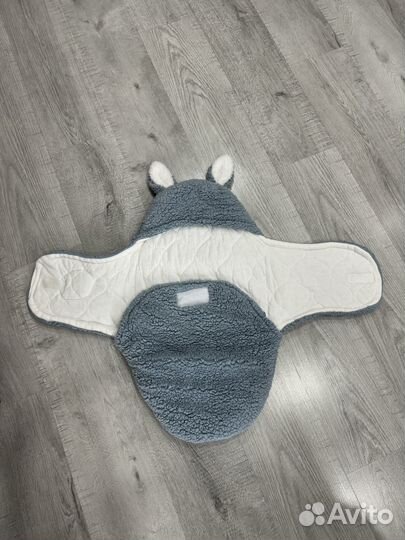 Конверт меховушка для новорожденного