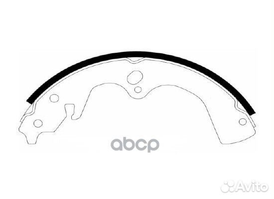 Колодки тормозные барабанные KIA: retona 99-03