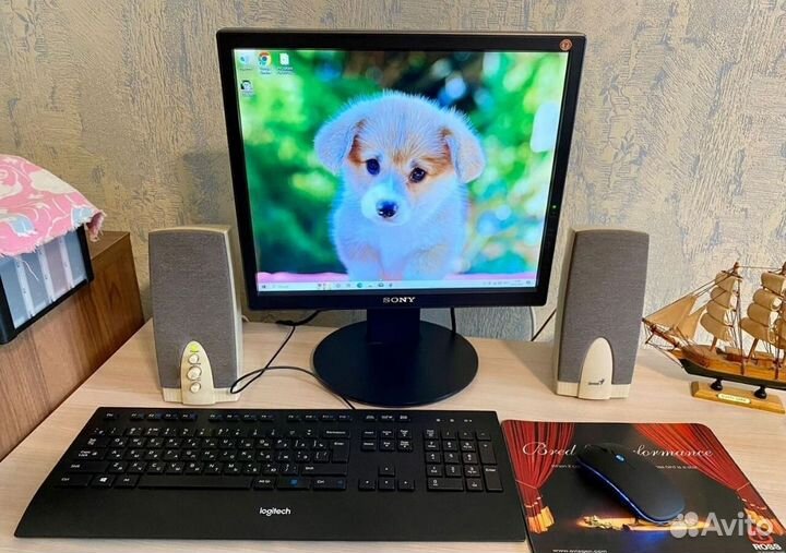 Компьютер в сборе 4 ядра, SSD 256GB, доставка