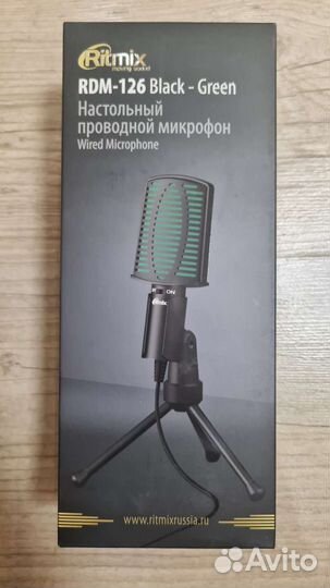 Новый микрофон Ritmix RDM-126