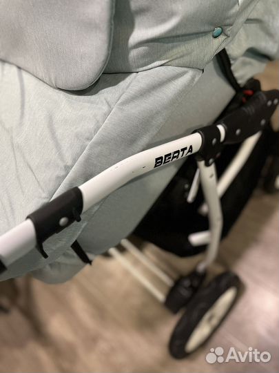 Коляска 3 в 1 Alis berta бирюзовая