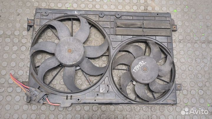 Вентилятор радиатора Skoda Octavia (A5), 2005