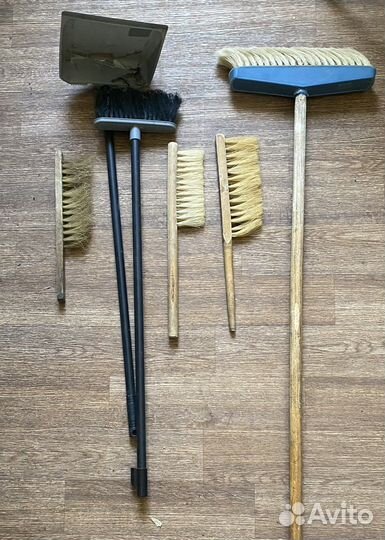 Щетки швабры ведро мусорное выбивалка