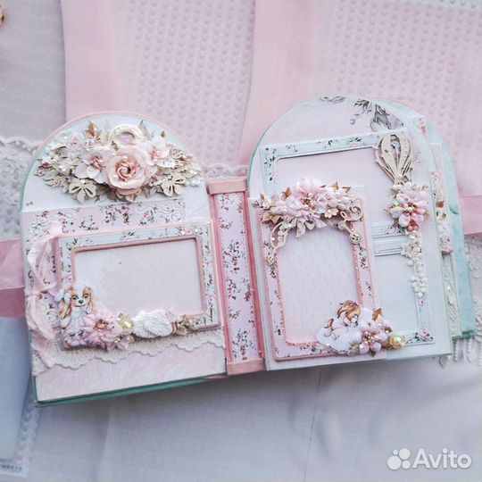 Фотоальбом в стиле скрапбукинг