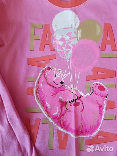 Футболки для девочки 110пакетом, 3 шт