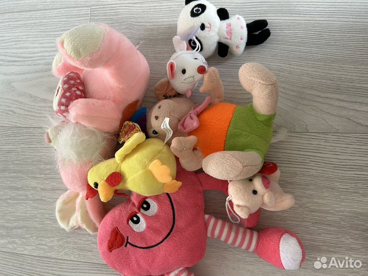 Мягкие игрушки пакетом бесплатно