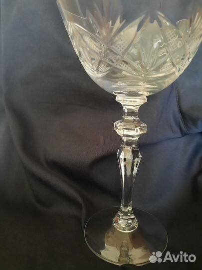 Хрустальные бокалы чехия