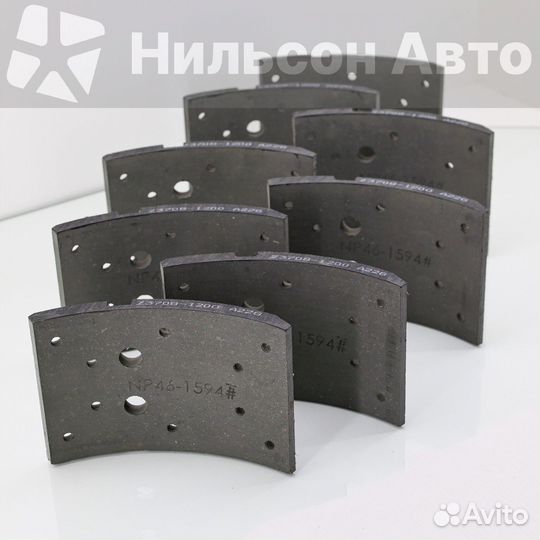 Тормозные накладки, zevs