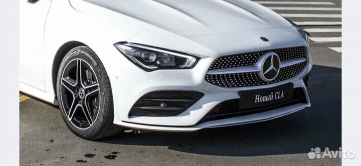 Кронштейн переднего бампера Mercedes CLA C118 AMG