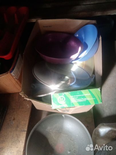 Посуда коробками