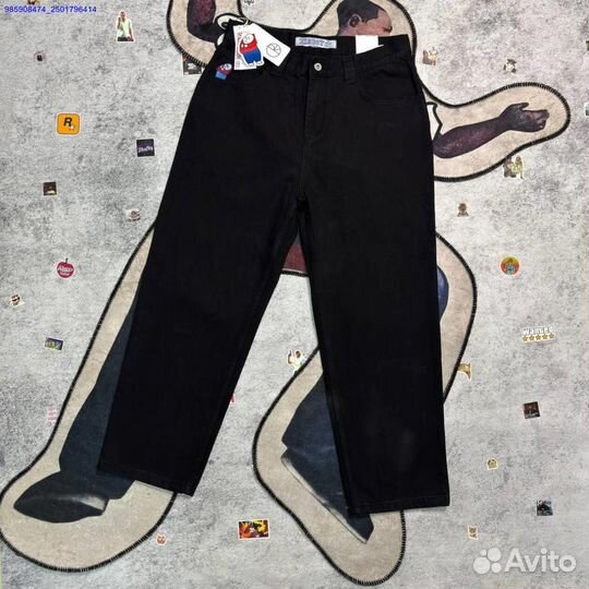 Стильные джинсы Polar для больших мужчин