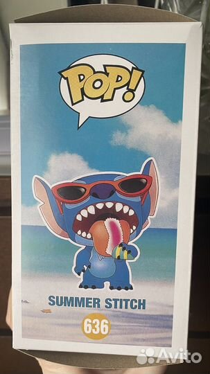 Фигурка Funko POP Summer Stitch (Летний стич) 636