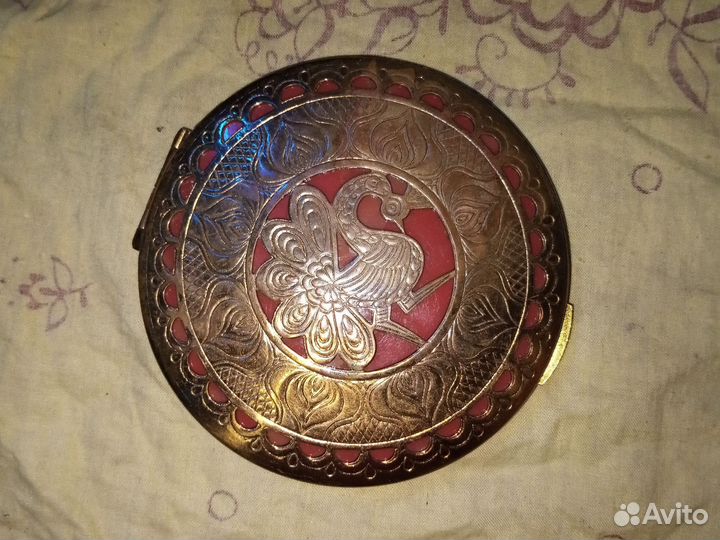 Пудреница винтаж