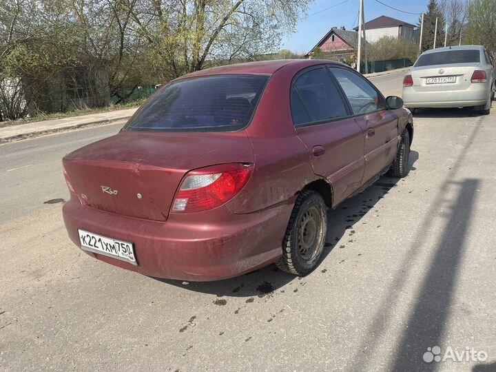 Kia rio 1 в разборе