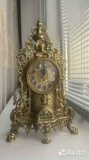 Бронзовые, настольные, каминные часы