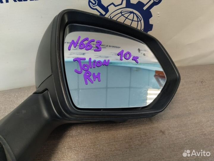 Зеркало правое №663 Haval Jolion 2021