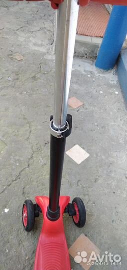 Самокат трехколесный до 60кг