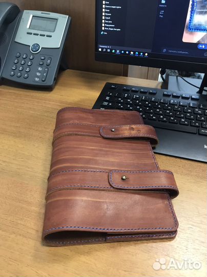 Обложка из натуральной кожи