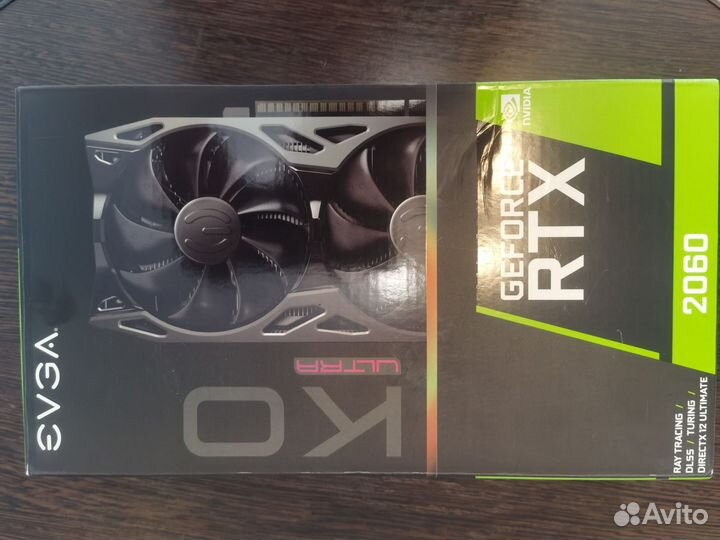 Видеокарта RTX 2060 evga KO ultra