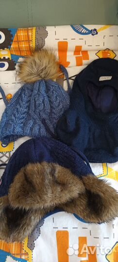 Шапки детские для мальчиков 52