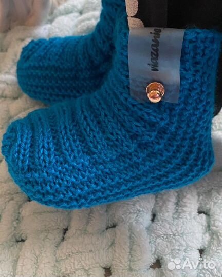 Вязанные носки