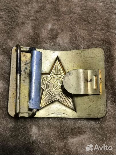 Пряжка солдатская СССР