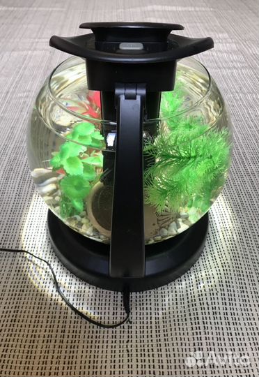 Аквариум Tetra Duo Waterfall Globe 6,8 л + декор