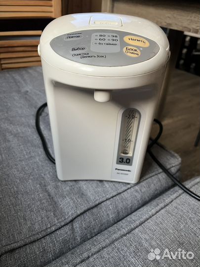 Термопот panasonic 3л