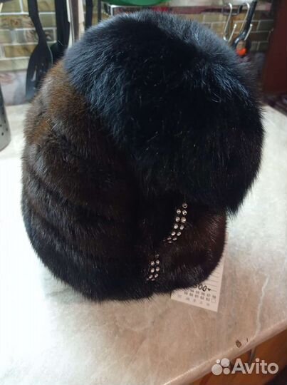 Шапка норковая женская